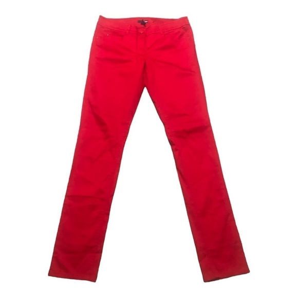H&M Pants - Women’s Red HM Pants Size 8 inseam 32 inches waist 15,5 inches Slim  Leg